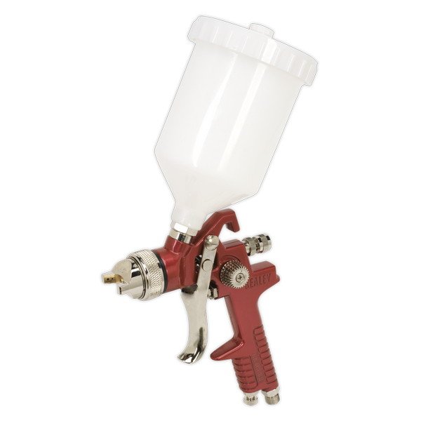 Sealey Workshop Series HVLP Gravity Feed Spray Gun 1.3mm Set- Up (5024209930048) HVLP741