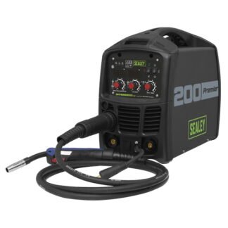 Sealey Premier MIG, TIG & MMA Inverter Welder 200A (5054630484377) INVMIG200