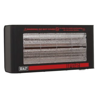 Sealey Wall Mounting Infrared Quartz Heater 1.2W/230V (5054630255304) IR12