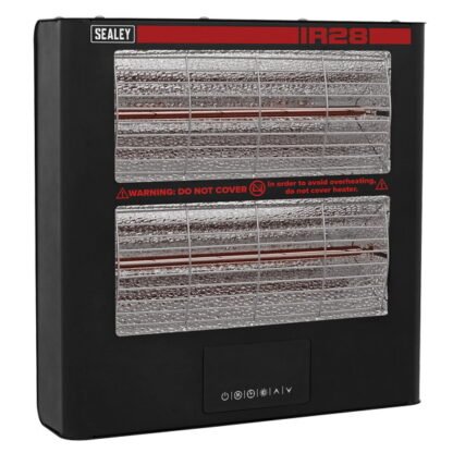 Sealey Wall Mounting Infrared Quartz Heater 2.8kW/230V (5054630255298) IR28