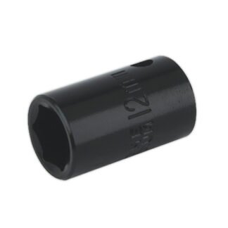 Sealey Premier Impact Socket 3/8IN Sq Drive 12mm (5024209739023) IS3812