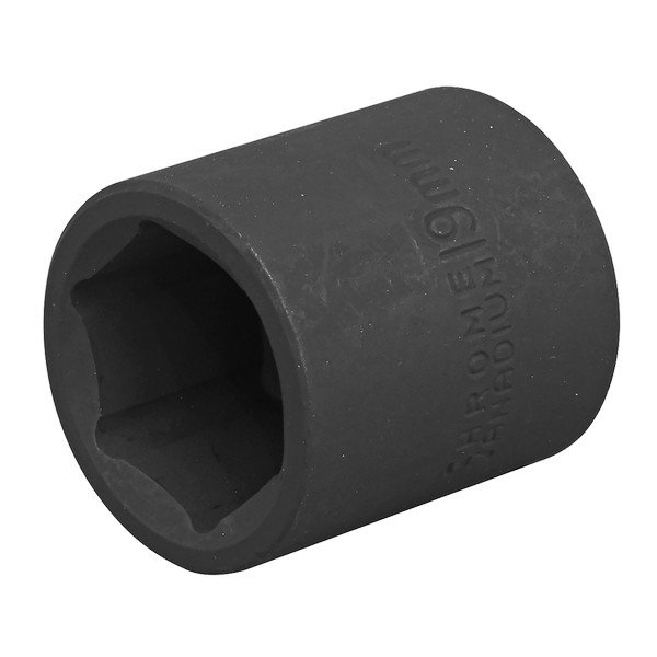 Sealey Premier Impact Socket 3/8IN Sq Drive 19mm (5024209739320) IS3819