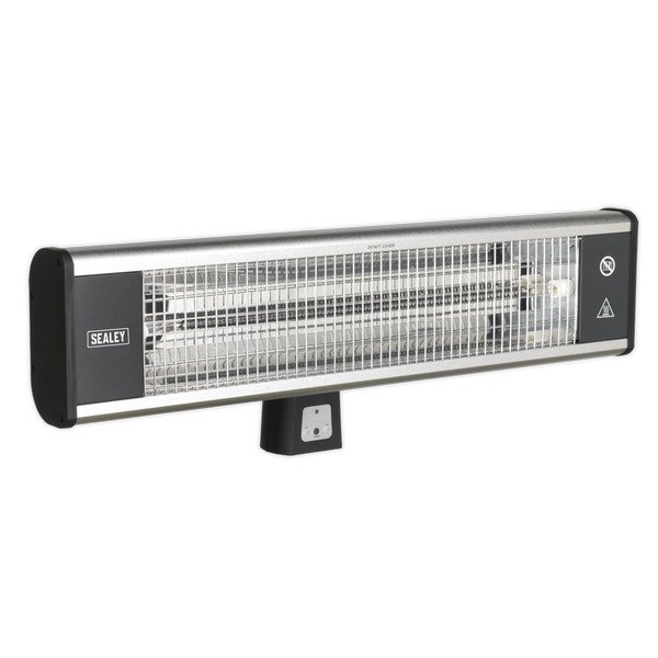Sealey High Efficiency Carbon Fibre Wall Mounting Infrared Heater 1800W/230V (5051747441408) IWMH1809R