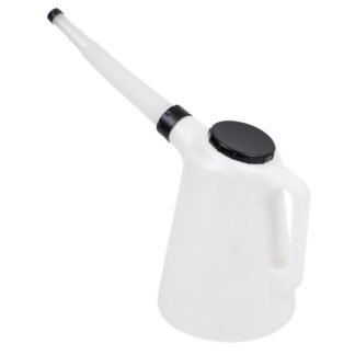 Sealey Oil Container with Flexible Spout 5L - Black Lid (5054630362781) JDL5