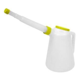 Sealey Oil Container with Flexible Spout 5L - Lime Lid (5054511943504) JDL5L