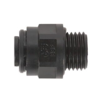 Sealey John Guest® Straight Adaptor 10mm x 1/4IN BSP - Pack of 5 (5054511061734) JGC1014