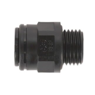 Sealey John Guest® Straight Adaptor 8mm x 1/4IN BSP - Pack of 5 (5054511061758) JGC814