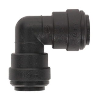Sealey John Guest® Elbow Coupling 12mm - Pack of 5 (5054511061642) JGCE12