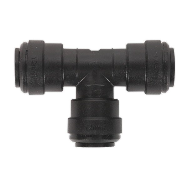 Sealey John Guest® Equal Tee Coupling 12mm - Pack of 5 (5054511061703) JGCT12