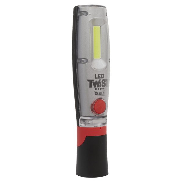 Sealey LED Twist Rechargeable Inspection Light 8W COB & 1W SMD (5054511971996) LED1001