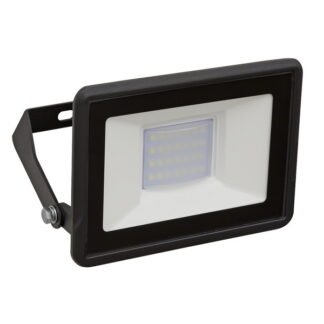 Sealey Extra- Slim Floodlight with Wall Bracket 20W SMD LED (5054630127236) LED112