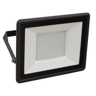 Sealey Extra- Slim Floodlight with Wall Bracket 50W SMD LED 230V (5054630127267) LED113