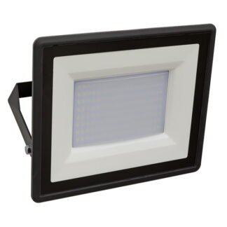 Sealey Extra- Slim Floodlight with Wall Bracket 100W SMD LED (5054630127243) LED115