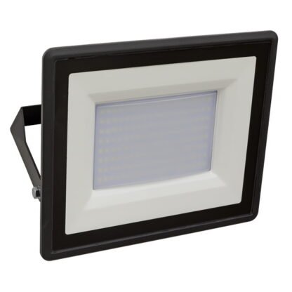Sealey Extra- Slim Floodlight with Wall Bracket 100W SMD LED (5054630127243) LED115