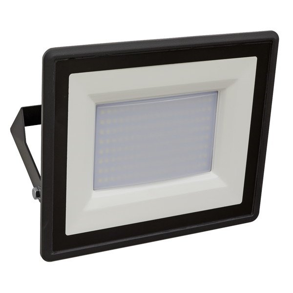 Sealey Extra- Slim Floodlight with Wall Bracket 100W SMD LED (5054630127243) LED115