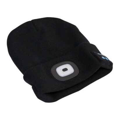 Sealey Rechargeable USB Beanie Hat with Wireless Headphones 1W SMD LED (5054511693515) LED185W
