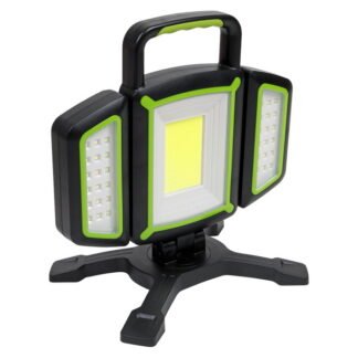 Sealey Rechargeable Flexible Floodlight 18W COB & 9W SMD LED (5054630271229) LED18WFL