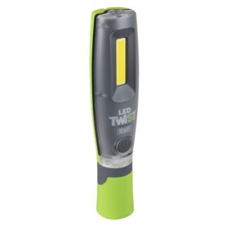 Sealey LED Twist Rechargeable Inspection Light Green (5054630461354) LED2001G