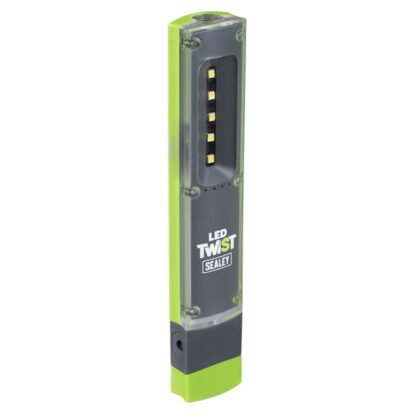 Sealey LED Twist Rechargeable Inspection Light 1W & 1W SMD (5054630485107) LED201G