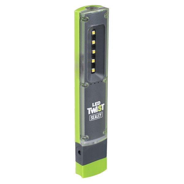 Sealey LED Twist Rechargeable Inspection Light 1W & 1W SMD (5054630485107) LED201G