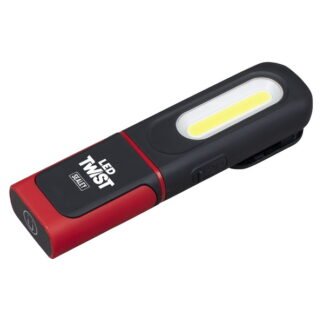 Sealey LED Twist Rechargeable Inspection Light 3W COB & 3W SMD LED (5054630382680) LED317