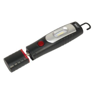 Sealey Rechargeable 360° Inspection Light 4W & 3W SMD LED - Black (5054511376418) LED3602