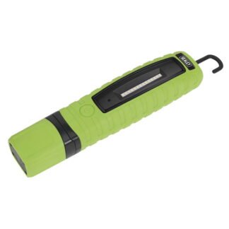 Sealey Rechargeable 360° Inspection Light 8W & 3W SMD LED - Green (5054511323016) LED360G