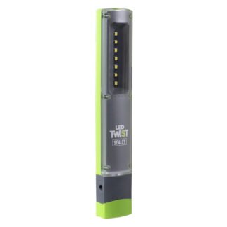 Sealey LED Twist Rechargeable Inspection Light 2W & 1W SMD LED (5054630485091) LED401G