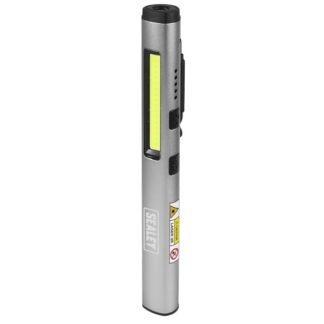 Sealey Rechargeable UV Penlight Torch with Laser Pointer 5W COB & 3W SMD LED (5054630154348) LED450UV