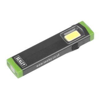 Sealey Mini Super Beam Aluminium Pocket Light 3W COB LED (5054630054945) LED500SB