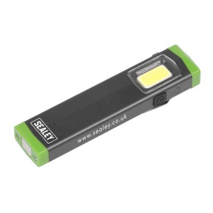 Sealey Mini Super Beam Aluminium Pocket Light 3W COB LED (5054630054945) LED500SB