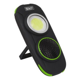 Sealey Rechargeable Torch with Wireless Speaker 10W COB LED (5054511694130) LED50WS