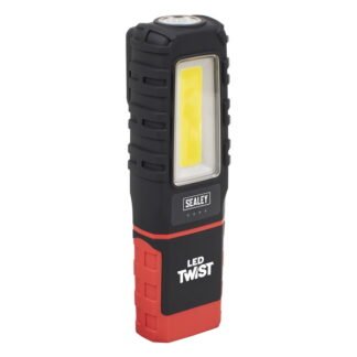 Sealey LED Twist Rechargeable Inspection Light 5W COB & 1W SMD (5054630408274) LED601