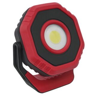 Sealey Rechargeable 360° Pocket Floodlight with Magnet 7W COB LED - Red (5054511690941) LED700PR