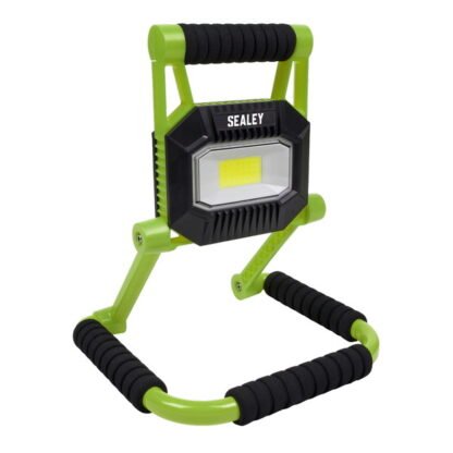 Sealey Rechargeable Portable Fold Flat Floodlight 10W COB LED (5054511990256) LEDFL10W