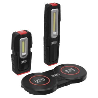 Sealey Inspection Light with Double Wireless Charging Base 5W & 3W COB LED (5054630060465) LEDWCBCOMBO4