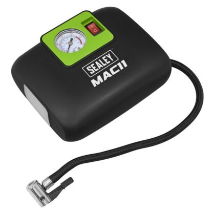 Sealey Tyre Inflator with Worklight 12V (5054630527784) MAC11