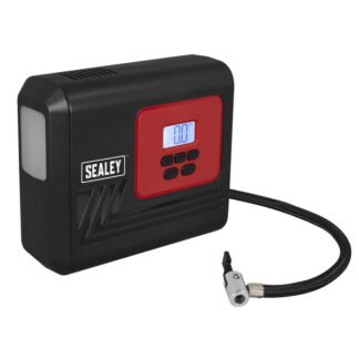Sealey Tyre Inflator with Worklight 12V (5054630450204) MAC12D