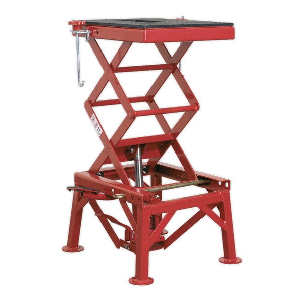 Sealey Hydraulic Motorcycle Lift Off- Road/Trials Bikes 135kg Capacity (5024209917766) MC135