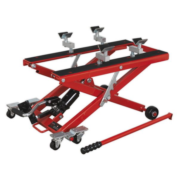 Sealey Hydraulic Motorcycle & Quad Scissor Lift 500kg Capacity (5054511086973) MC4500