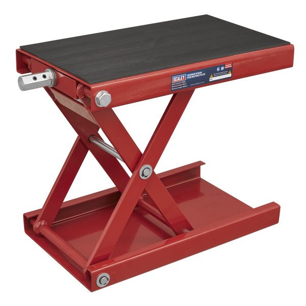 Sealey Motorcycle Scissor Stand 450kg Capacity (5054630349171) MC5908