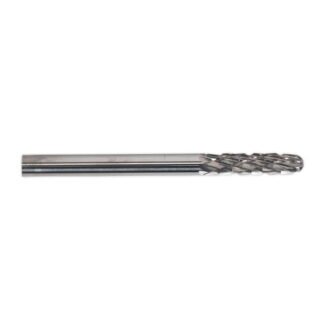 Sealey Micro Carbide Burr Ball Nose Cylindrical 3mm - Pack of 3 (5054511168501) MCB002