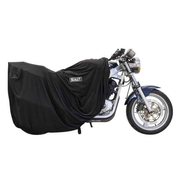 Sealey Motorcycle Stretch Cover Indoor Extra- Large (5054630532603) MCSXL