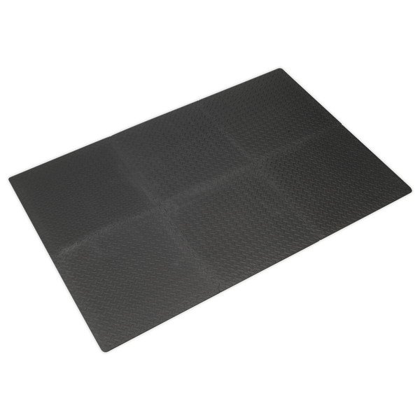 Sealey Interlocking EVA Foam Workshop Mat Set 1200 x 1800mm (5051747560741) MIC1218