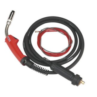 Sealey MIG Torch with 3m Euro Connector MB25 (5024209383981) MIG/T25