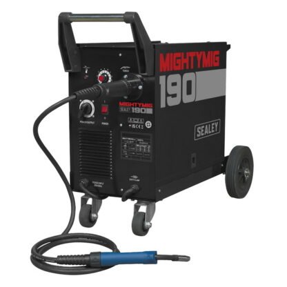 Sealey Professional Gas/Gasless MIG Welder with Euro Torch 190A (5054630341991) MIGHTYMIG190
