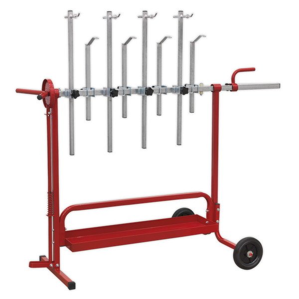 Sealey Heavy- Duty Universal Mobile Rotating Panel Stand (5054511122732) MK62