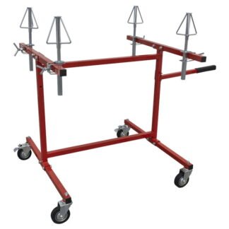 Sealey Alloy Wheel Repair/Painting Stand 4 Wheel Capacity (5054511778601) MK74