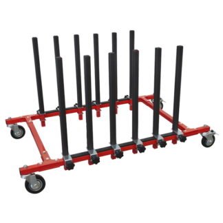Sealey 5 Panel Mobile Storage Rack (5054630372513) MK76