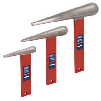 Sealey Tapered T- Dollies for Sheet Metal Forming (5054630472435) MW14
